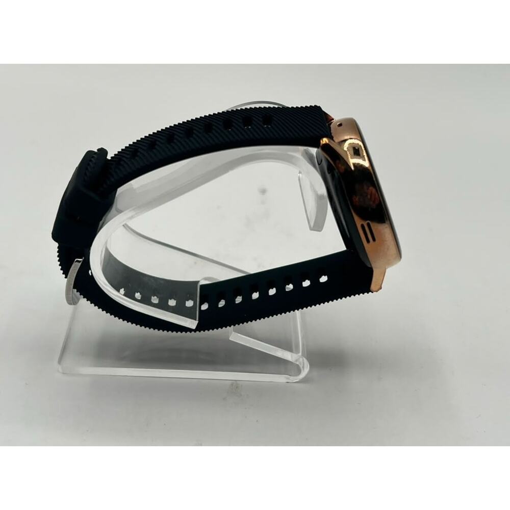 Samsung Galaxy Watch Active2 SM-R835U 40mm LTE Gold Dial Black Band 4gb - Picture 5 of 8
